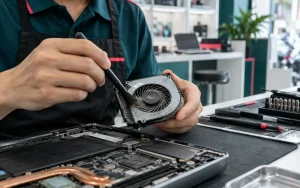 Vệ sinh quạt tản nhiệt laptop