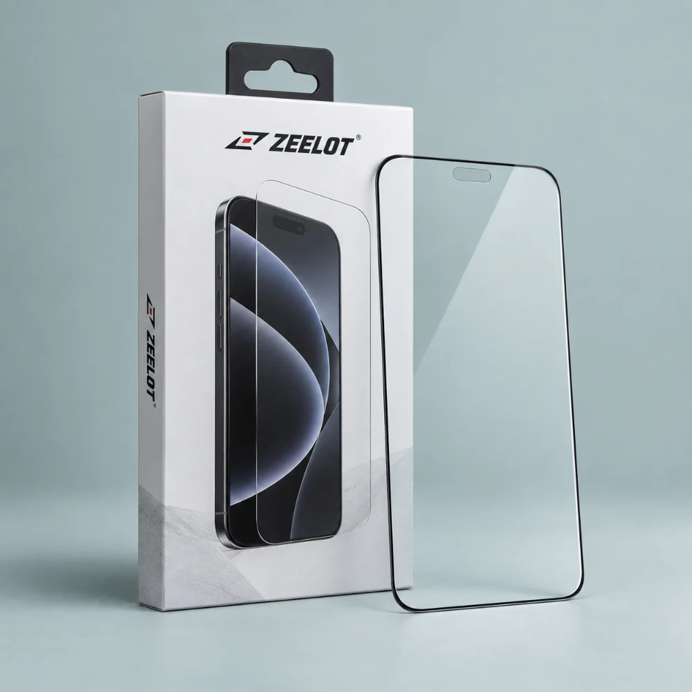 Kính cường lực Zeelot iPhone 15